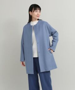 I.T.'S. international / イッツインターナショナル その他アウター | ノーカラーコート《Super110's Wool》