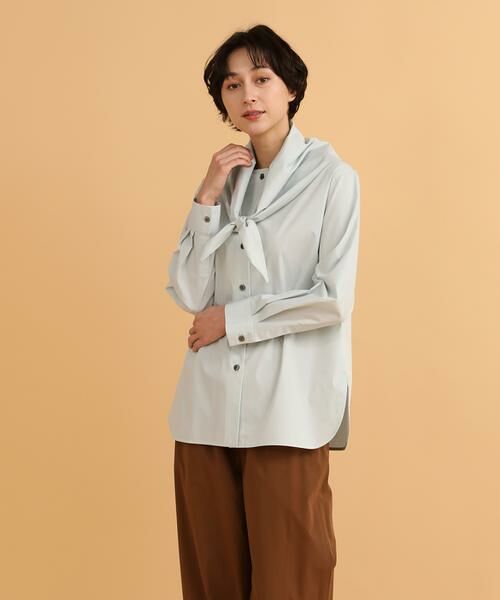 I.T.'S. international / イッツインターナショナル シャツ・ブラウス | 華やかネックシャツ | 詳細1