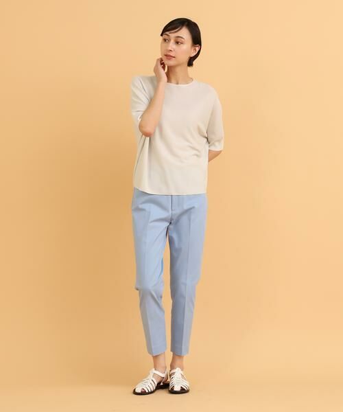 I.T.'S. international / イッツインターナショナル ショート・ハーフ・半端丈パンツ | ベーシックコットンパンツ | 詳細2