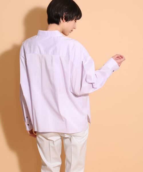 I.T.'S. international / イッツインターナショナル シャツ・ブラウス | レギュラーカラーシャツ《スビン綿MIXローン》 | 詳細13