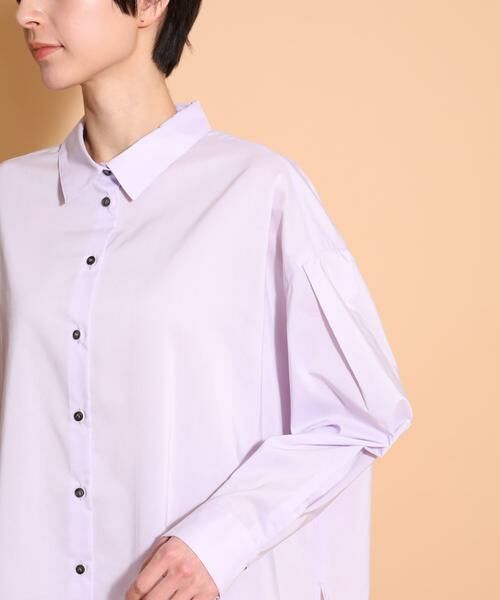 I.T.'S. international / イッツインターナショナル シャツ・ブラウス | レギュラーカラーシャツ《スビン綿MIXローン》 | 詳細15
