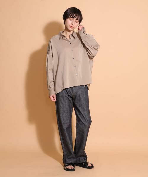 I.T.'S. international / イッツインターナショナル シャツ・ブラウス | レギュラーカラーシャツ《スビン綿MIXローン》 | 詳細5