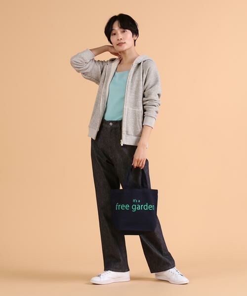 I.T.'S. international / イッツインターナショナル タンクトップ | サテン切り替えタンクトップ《スビン綿MIXフライス》 | 詳細14