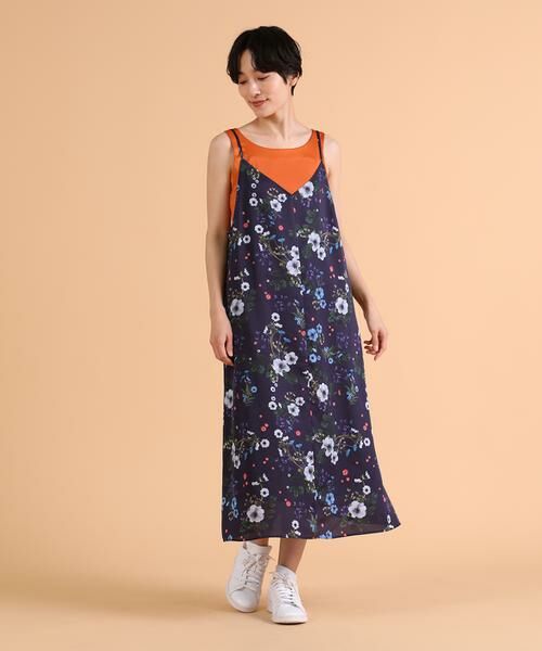 I.T.'S. international / イッツインターナショナル タンクトップ | サテン切り替えタンクトップ《スビン綿MIXフライス》 | 詳細16