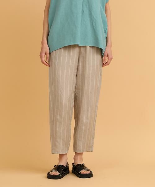I.T.'S. international / イッツインターナショナル その他パンツ | テンセルリネンイージーパンツ | 詳細1