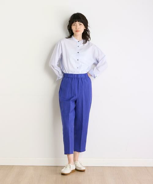 I.T.'S. international / イッツインターナショナル その他パンツ | テンセルリネンイージーパンツ | 詳細10