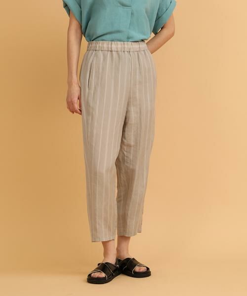 I.T.'S. international / イッツインターナショナル その他パンツ | テンセルリネンイージーパンツ | 詳細14
