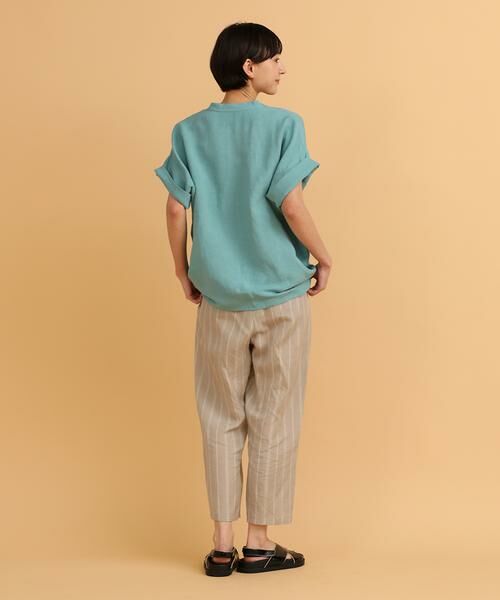 I.T.'S. international / イッツインターナショナル その他パンツ | テンセルリネンイージーパンツ | 詳細4