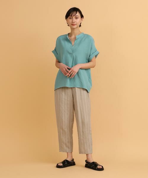 I.T.'S. international / イッツインターナショナル その他パンツ | テンセルリネンイージーパンツ | 詳細17