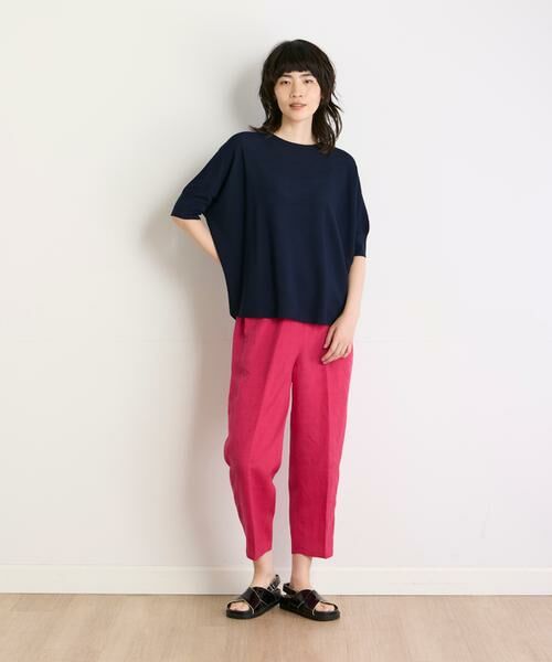 I.T.'S. international / イッツインターナショナル その他パンツ | テンセルリネンイージーパンツ | 詳細24