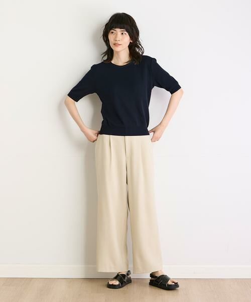 I.T.'S. international / イッツインターナショナル カットソー | ハーフスリーブプルオーバー《ガスコットン》 | 詳細8