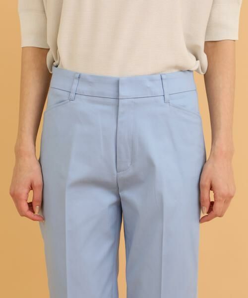 I.T.'S. international / イッツインターナショナル ショート・ハーフ・半端丈パンツ | 《丈長めサイズ/股下68cm・69cm》ベーシックコットンストレートパンツ | 詳細30