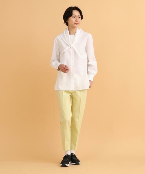 I.T.'S. international / イッツインターナショナル ショート・ハーフ・半端丈パンツ | 《丈長めサイズ/股下68cm・69cm》ベーシックコットンストレートパンツ | 詳細20