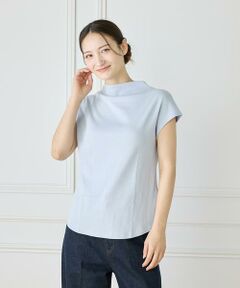 I.T.'S. international / イッツインターナショナル カットソー | ボトルネックカットソー《スビン綿MIXフライス》