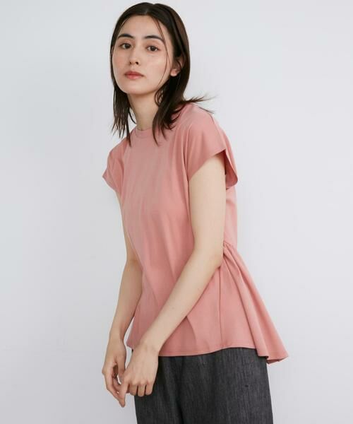 I.T.'S. international / イッツインターナショナル Tシャツ | バックペプラムカットソー | 詳細14