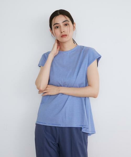 I.T.'S. international / イッツインターナショナル Tシャツ | バックペプラムカットソー | 詳細24