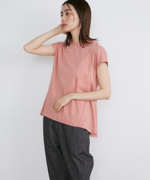 I.T.'S. international / イッツインターナショナル Tシャツ | バックペプラムカットソー | 詳細26