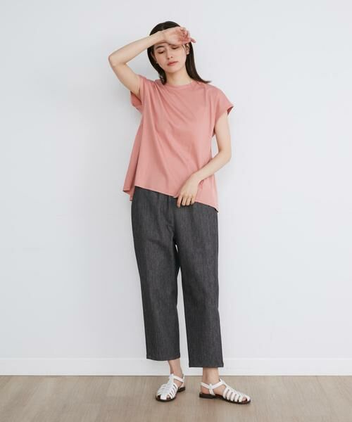 I.T.'S. international / イッツインターナショナル Tシャツ | バックペプラムカットソー | 詳細16