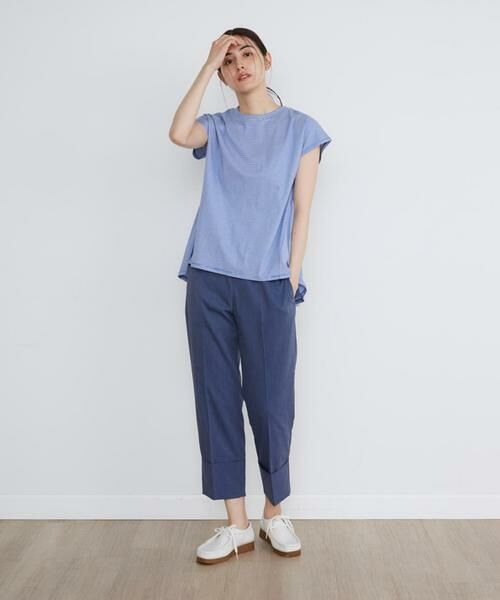 I.T.'S. international / イッツインターナショナル Tシャツ | バックペプラムカットソー | 詳細19