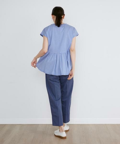 I.T.'S. international / イッツインターナショナル Tシャツ | バックペプラムカットソー | 詳細20