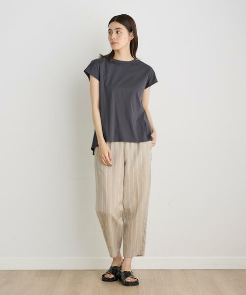 I.T.'S. international / イッツインターナショナル Tシャツ | バックペプラムカットソー | 詳細21