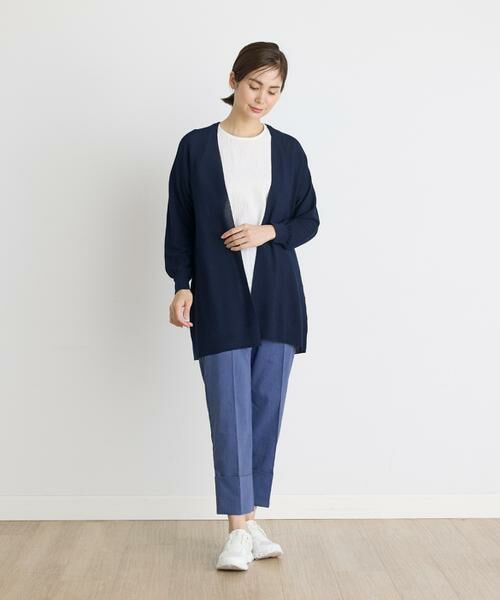 I.T.'S. international / イッツインターナショナル カーディガン・ボレロ | 大人艶ニットカーディガン《Cuoo》 | 詳細18