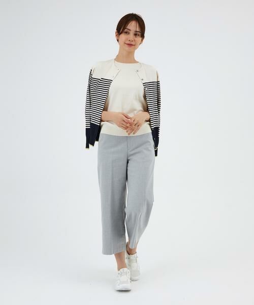 I.T.'S. international / イッツインターナショナル その他パンツ | ベーシックワイドクロップドパンツ | 詳細28