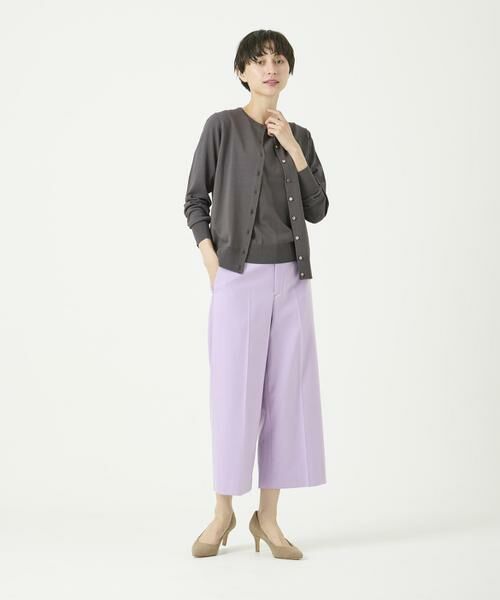 I.T.'S. international / イッツインターナショナル その他パンツ | ベーシックワイドクロップドパンツ | 詳細17