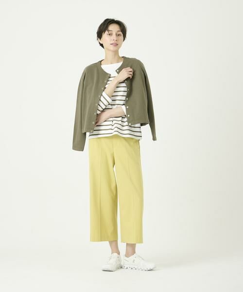 I.T.'S. international / イッツインターナショナル その他パンツ | ベーシックワイドクロップドパンツ | 詳細20