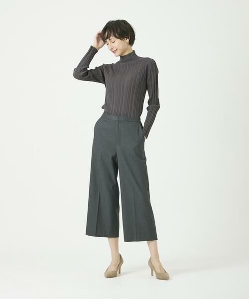 I.T.'S. international / イッツインターナショナル その他パンツ | ベーシックワイドクロップドパンツ | 詳細23