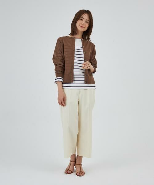 I.T.'S. international / イッツインターナショナル その他パンツ | ベーシックワイドクロップドパンツ | 詳細24