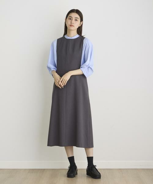 I.T.'S. international / イッツインターナショナル シャツ・ブラウス | バンドカラーツイストスリーブシャツ《スビン綿MIXローン》 | 詳細23