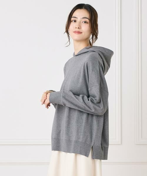 I.T.'S. international / イッツインターナショナル パーカー | ニットパーカー《オーガニックエアーコットン》 | 詳細1