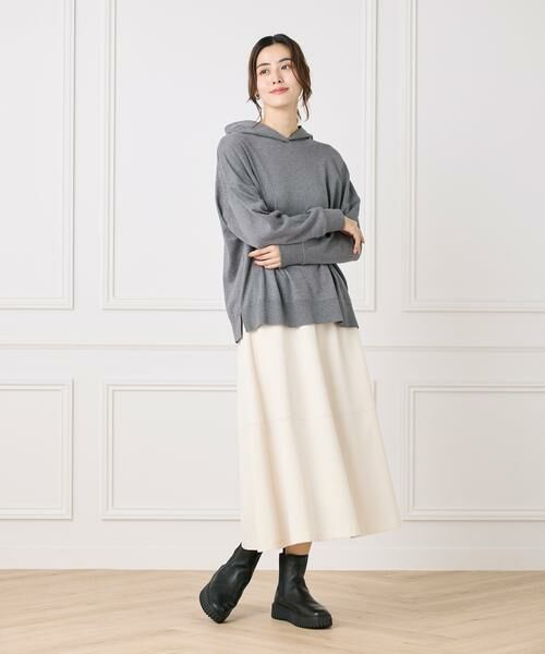 I.T.'S. international / イッツインターナショナル パーカー | ニットパーカー《オーガニックエアーコットン》 | 詳細3