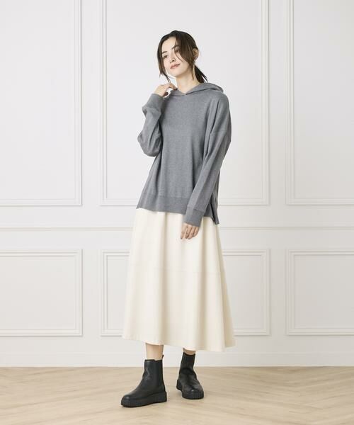 I.T.'S. international / イッツインターナショナル パーカー | ニットパーカー《オーガニックエアーコットン》 | 詳細4