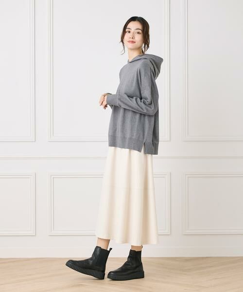 I.T.'S. international / イッツインターナショナル パーカー | ニットパーカー《オーガニックエアーコットン》 | 詳細5