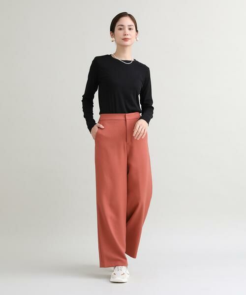 I.T.'S. international / イッツインターナショナル カットソー | ベーシッククルーネックカットソー《スビン綿MIXフライス》 | 詳細25