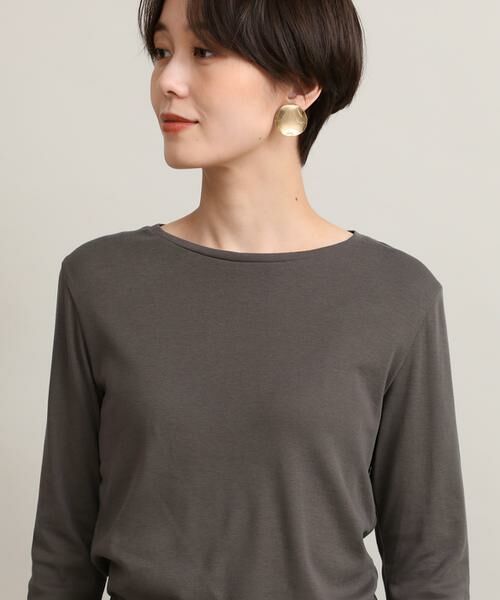 I.T.'S. international / イッツインターナショナル カットソー | ベーシッククルーネックカットソー《スビン綿MIXフライス》 | 詳細30