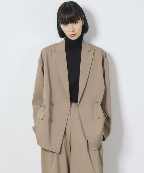 I.T.'S. international / イッツインターナショナル テーラードジャケット | 《ユニセックス》ライトツイルダブルジャケット | 詳細16