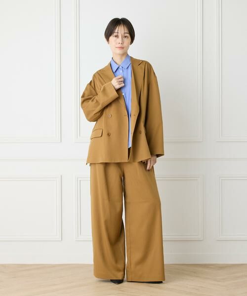 I.T.'S. international / イッツインターナショナル テーラードジャケット | 《ユニセックス》ライトツイルダブルジャケット | 詳細25