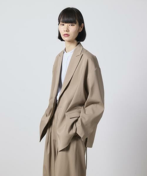 I.T.'S. international / イッツインターナショナル テーラードジャケット | 《ユニセックス》ライトツイルダブルジャケット | 詳細20