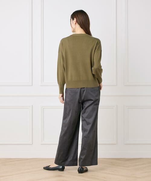 I.T.'S. international / イッツインターナショナル カーディガン・ボレロ | Vネックカーディガン《Cuoo TWIST》 | 詳細5