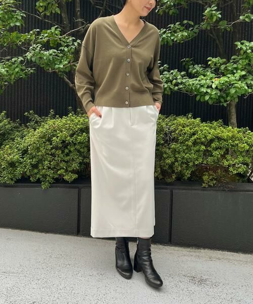 I.T.'S. international / イッツインターナショナル カーディガン・ボレロ | Vネックカーディガン《Cuoo TWIST》 | 詳細6