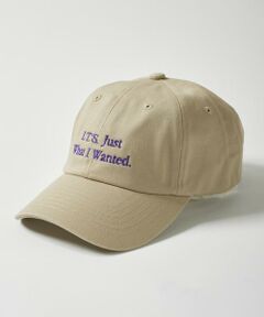 I.T.'S. international / イッツインターナショナル キャップ | メッセージCAP