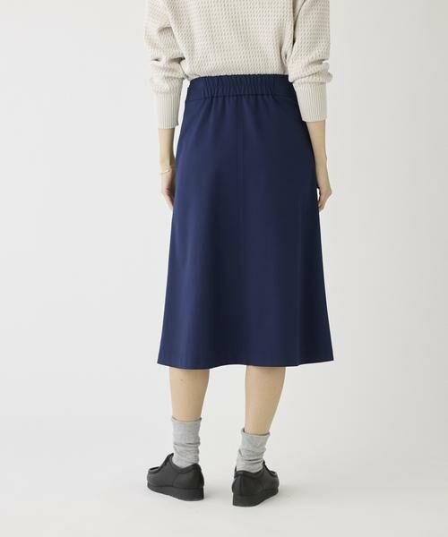 I.T.'S. international / イッツインターナショナル ミニ・ひざ丈スカート | フロントボタンAラインスカート | 詳細14