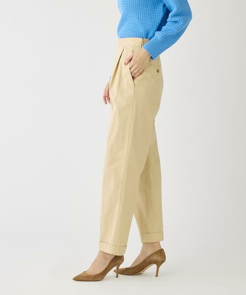 I.T.'S. international / イッツインターナショナル スラックス・ドレスパンツ | ワンタックテーパードパンツ | 詳細13