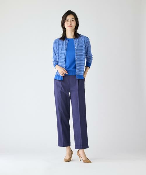 I.T.'S. international / イッツインターナショナル スラックス・ドレスパンツ | ワンタックテーパードパンツ | 詳細6