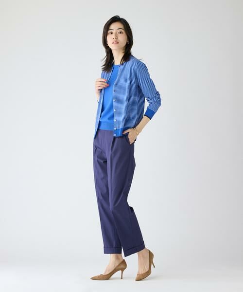 I.T.'S. international / イッツインターナショナル スラックス・ドレスパンツ | ワンタックテーパードパンツ | 詳細7