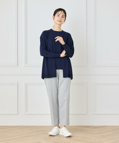 I.T.'S. international / イッツインターナショナル カーディガン・ボレロ | ロングニットアンサンブル《SMART ICE》 | 詳細12