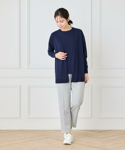 I.T.'S. international / イッツインターナショナル カーディガン・ボレロ | ロングニットアンサンブル《SMART ICE》 | 詳細13